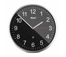 Rozpakowany - Mebus 19578 - Zegar ścienny sterowany radiem / 30 cm / 1x AA / rozpakowany