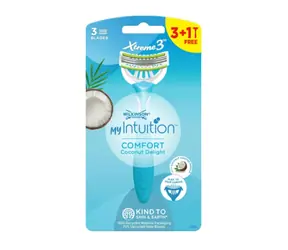 Wilkinson MY Intuition Comfort Coconut Delight jednorazowe maszynki do golenia dla kobiet 3+1 szt.