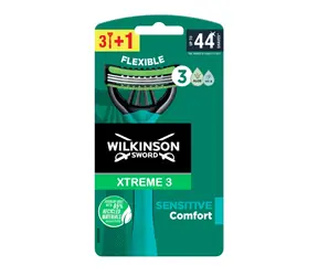 Wilkinson Xtreme3 Sensitive Comfort maszynki jednorazowe dla mężczyzn 3+1 szt.