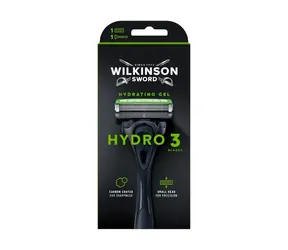Maszynka do golenia Wilkinson Hydro 3 Black Edition + 1 zapasowa głowica
