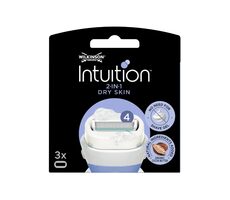Głowice wymienne Wilkinson Intuition do skóry suchej 3 szt.