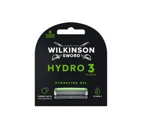 Głowice wymienne Wilkinson Hydro 3 Black Edition 4 szt.