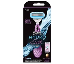 Maszynka do golenia Wilkinson Hydro Silk dla kobiet + 1 wymienna głowica