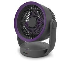 Eldonex CoolWind szary / Wentylator biurkowy / 9W / USB-C / 12,5 cm 