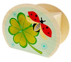 Hess Drewniana skarbonka muchomor / od 3 lat