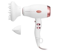 Sencor SHD 8100GD biała / Suszarka do włosów / 2100 W / 2 prędkości / 3 temperatury 
