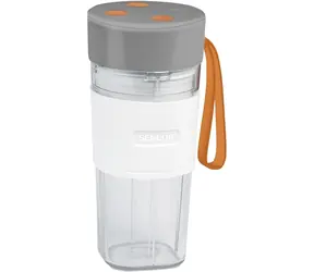 Sencor SBL 150WH biały / Przenośny blender do koktajli fitness / 50 W / 330 ml