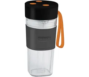Sencor SBL 151BK czarny / Przenośny blender do koktajli fitness / 50 W / 330 ml