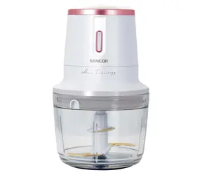 Sencor SCB 9000WH biały / Bezprzewodowa siekaczka do żywności / 200 W / 500 ml