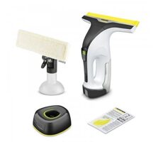 Kärcher WV 4-4 PLUS / Bezprzewodowy odkurzacz do okien / Li- ION / Szerokość robocza 28 cm / Zbiornik 100 ml