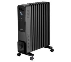 Sencor SOH 8211GY czarny / grzejnik olejowy / 1000W-1200W-2400W / 3 poziomy / 11 żeberek