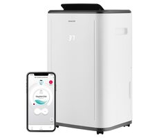 Sencor SDH 2028WH biały / osuszacz powietrza / 360W / do 60 m2 / 6L
