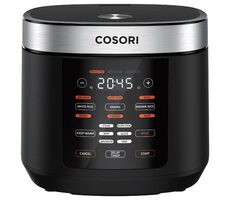 Zupełnie nowy - Cosori Multicooker CMC czarny / Urządzenie do gotowania ryżu i garnek wielofunkcyjny / 970 W / 5 l / zupełnie nowy