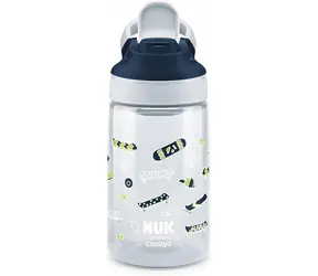Butelka do picia NUK 420 ml / biała / od 4 lat