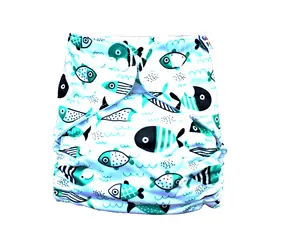 Pieluszka wielorazowa GaGa's AIO Fish