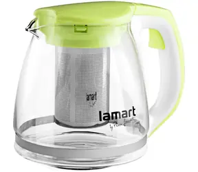 Czajnik Lamart Verre 1,1l zielony / szklany