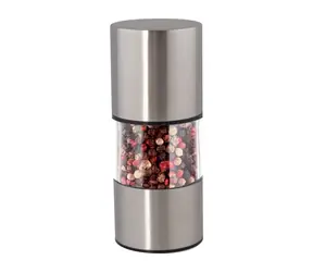 Lamart Nain Mechaniczny młynek do przypraw 80ml / pieprz, sól / stal nierdzewna