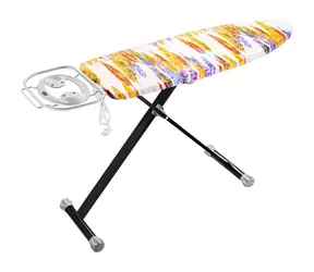 Deska do prasowania Lamart Valeria 125 x 42 x 70-90cm kolorowa / metalowo-bawełniana
