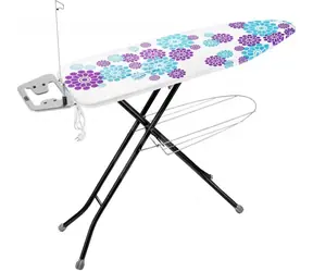 Lamart Present Deska do prasowania 120 x 38 x 70-90cm kolorowa / metalowo-bawełniana
