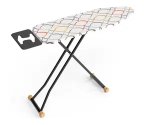 Deska do prasowania Lamart PLUS 112 x 36 x 70-90cm kolorowa / metalowo-bawełniana
