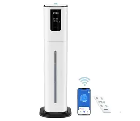 Levoit OasisMist1000S SMART biały / Nawilżacz powietrza / 10l / do 55 m2 / Wyświetlacz LED / 350ml/h