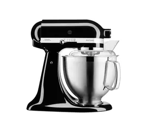 KitchenAid 5KSM185PSEOB czarny / Robot kuchenny Artisan / 300 W / 4,8 l / 10 prędkości