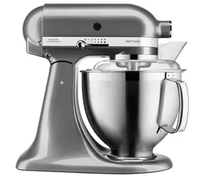 Robot kuchenny KitchenAid 5KSM185PSEMS srebrny / Artisan / 300 W / 4,8 l / 10 prędkości