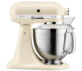 KitchenAid 5KSM185PSEAC krem migdałowy / robot kuchenny Artisan / 300 W / 4,8 l / 10 prędkości