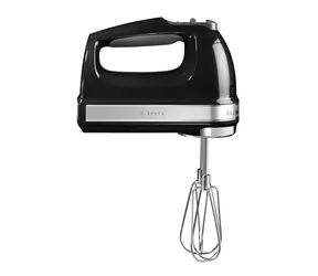 KitchenAid 5KHM9212EOB czarny / Mikser ręczny elektryczny / 85 W / 9 prędkości / plastik