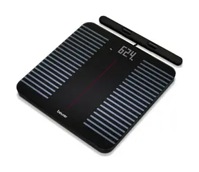 BEURER BF 990 czarna / waga osobowa / cyfrowa / wyświetlacz LCD / rozdzielczość 100 g / nośność 180 kg / dane diagnostyczne / Wi-