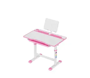 Mark Adler Study 3.0 różowe / Ergonomiczne biurko dziecięce 66 cm