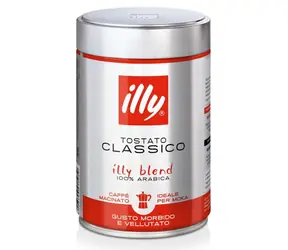 Illy Classico Moka 250g / Kawa mielona / 100% Arabica / Puszka