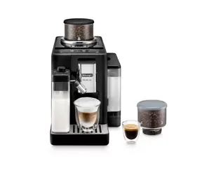 Ekspres do kawy DeLonghi Rivelia EXAM440.55.B czarny / automatyczny / 1450 W / 19 barów / 1,4 l