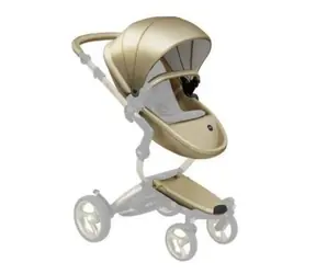 Rozpakowany - Fotelik spacerowy Mima Xari z gondolą Szampan / od urodzenia do 17 kg / rozpakowany