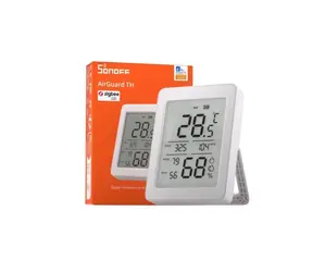 Czujnik temperatury i wilgotności Sonoff SNZB-02DR2 AirGuard TH 3,6" LCD Zigbee