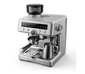 Ekspres do kawy półautomatyczny MOVA S20 Pro srebrny / 3200 W / 20 bar / 2,8 l / pojemnik 250 g 