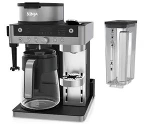 Ninja Prestige CFN802EU srebrny / ekspres do kawy na kapsułki / przelewowy / 1650 W / 19 barów / 1,8 l 