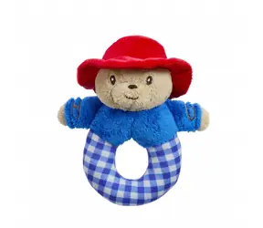 Grzechotka pluszowa Rainbow Paddington niebieska / od 0 lat