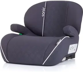 CHIPOLINO Fotelik podwyższający Sonic i-Size 125-150 cm Isofix, antracytowy