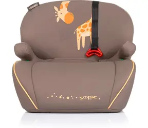 CHIPOLINO Fotelik podwyższający Sonic i-Size 125-150 cm Isofix, żyrafa