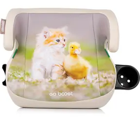 CHIPOLINO Fotelik podwyższający Go Boost i-Size 125-150 cm Kot i Kaczka