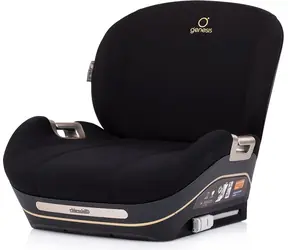 CHIPOLINO Fotelik podwyższający Genesis i-Size 125-150cm Isofix Czarny