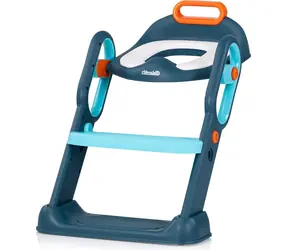 CHIPOLINO Deska sedesowa z drabinką Flippy Blue