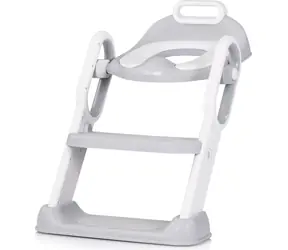 CHIPOLINO Deska sedesowa z drabinką Flippy Grey