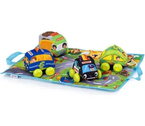 CHIPOLINO 2w1 kocyk do zabawy z samochodami