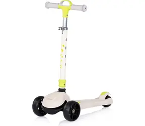 Hulajnoga CHIPOLINO Moxie Biała, Limonkowa