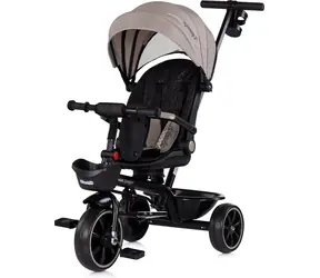 CHIPOLINO Trójkołowy rower z daszkiem Max Sport 2w1 Latte