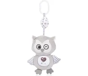 CHIPOLINO Pluszowa zabawka do wózka, łóżeczka Owl