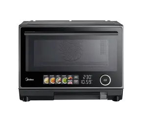 Midea MSO25H czarny / Piekarnik wielofunkcyjny 4w1 / 900 W / 25 l 