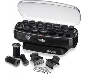 Nierozpakowane - Babyliss RS035E / Lokówki elektryczne / 20 szt. loków / 20 szt. klipsów / 10 szt. klipsów / pudełko z pokrywką / czarne / nierozpakowane